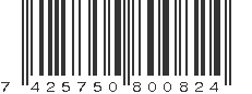 EAN 7425750800824