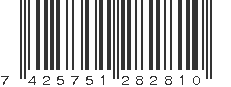 EAN 7425751282810