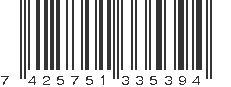 EAN 7425751335394