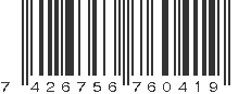 EAN 7426756760419