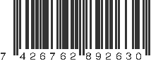 EAN 7426762892630