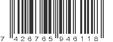 EAN 7426765946118