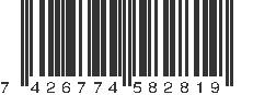 EAN 7426774582819