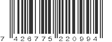 EAN 7426775220994