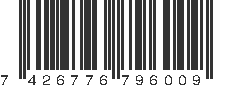 EAN 7426776796009