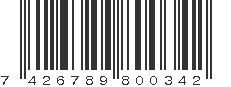 EAN 7426789800342