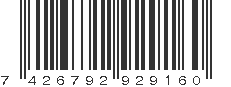 EAN 7426792929160