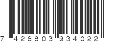 EAN 7426803934022