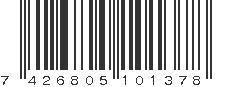 EAN 7426805101378