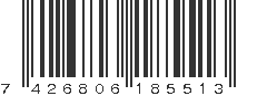 EAN 7426806185513