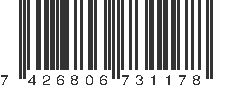EAN 7426806731178