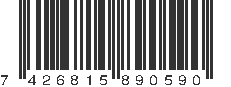 EAN 7426815890590