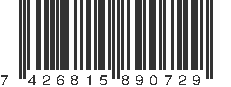 EAN 7426815890729