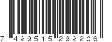 EAN 7429515292206