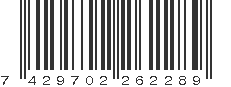 EAN 7429702262289