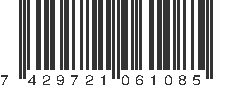 EAN 7429721061085