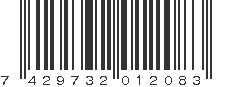 EAN 7429732012083