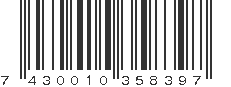 EAN 7430010358397