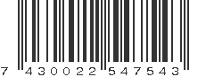 EAN 7430022547543