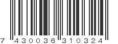 EAN 7430036310324