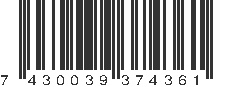 EAN 7430039374361
