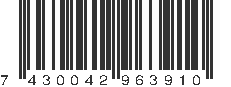 EAN 7430042963910