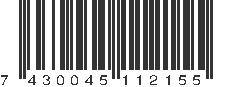 EAN 7430045112155