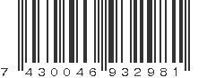 EAN 7430046932981