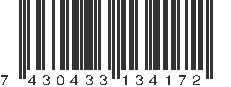 EAN 7430433134172