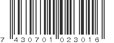 EAN 7430701023016