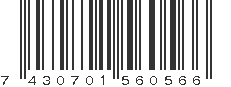 EAN 7430701560566