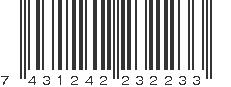 EAN 7431242232233