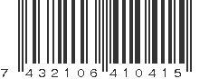 EAN 7432106410415