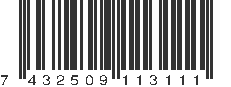 EAN 7432509113111