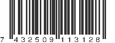 EAN 7432509113128