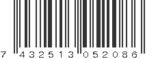 EAN 7432513052086