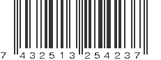 EAN 7432513254237