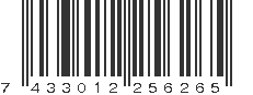 EAN 7433012256265