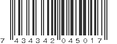 EAN 7434342045017