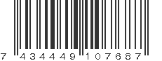 EAN 7434449107687