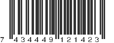 EAN 7434449121423