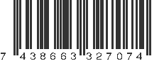 EAN 7438663327074