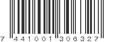 EAN 7441001306327