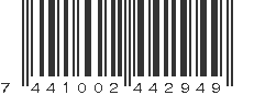 EAN 7441002442949