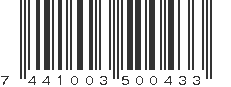EAN 7441003500433