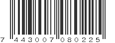 EAN 7443007080225