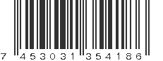 EAN 7453031354186