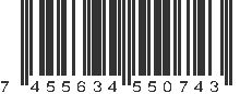 EAN 7455634550743