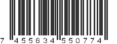 EAN 7455634550774
