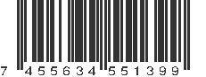 EAN 7455634551399